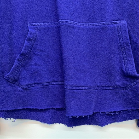 Victoria’s Secret Pink 1/4 zip raw hem long sleeve pullover - Picture 7 of 9